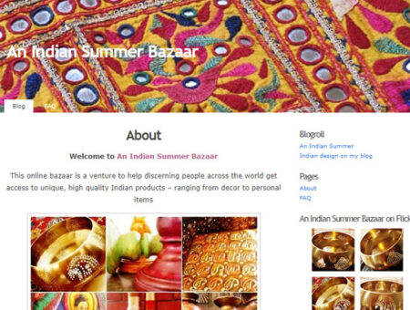 An Indian Summer Bazaar is Live!